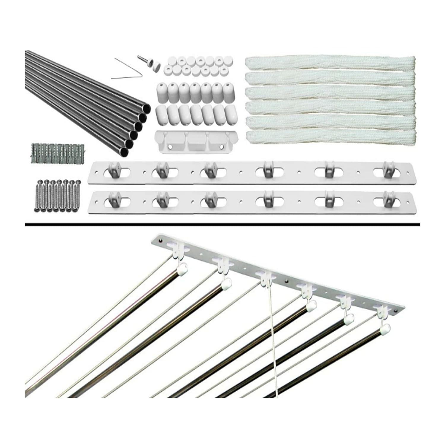 EverDry Premium Quality Ceiling Cloth Drying Hangers - Image 8